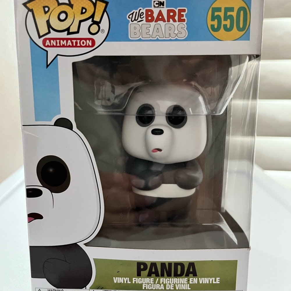 New “We Bare Bears” Funko Pops Panda #550 - This one is hard to find